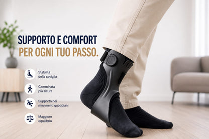 Tutore Caviglia Pro – Stabilità e Comfort ad Ogni Passo